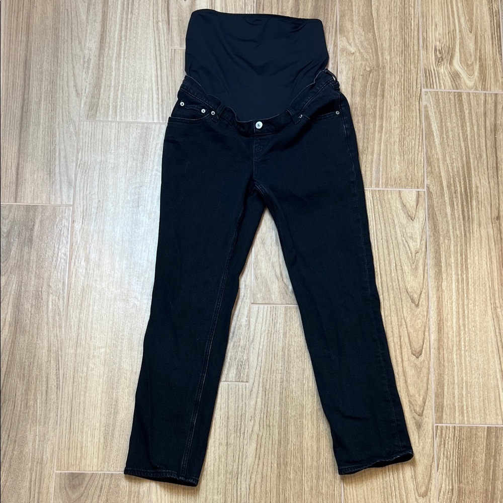 Abercrombie Women's Black Maternity Jeans